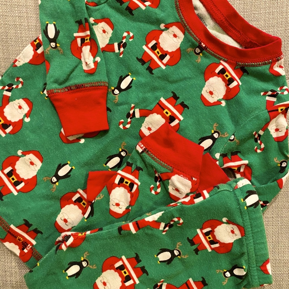 Santa Pajama Set